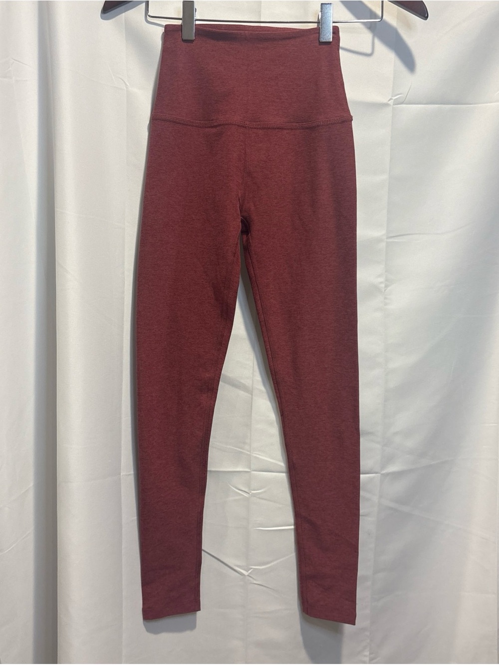 Beyond Yoga High-Waist Burgundy/Merlot Leggings